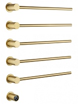 Полотенцесушитель электрический Wonzon&Woghand Hamburg WW-AL315-BG брашированное золото