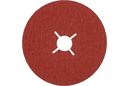 Керамический фибровый диск со шлицами XF885 (1 шт, 125х22 мм, P60) VSM 004968