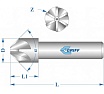 Зенковка (120 град; 12.5 мм; Р6М5; ц/х) Griff a400051