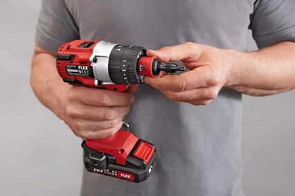Беспроводная ударная дрель-шуруповерт Flex PD 2G 18.0 - EC 447501