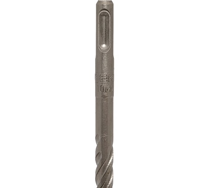 Бур по бетону 10x210 мм, SDS-plus (4 резца) Professional EKF db-10-210-4x4-ue