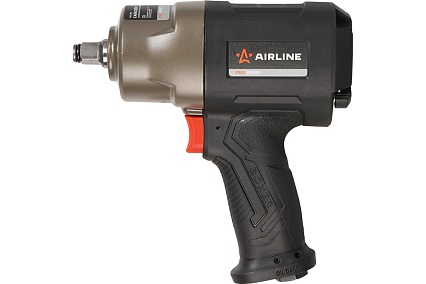 Гайковерт пневматический ударный композитный Airline 1/2"DR 1680Нм PRO ATAZ113