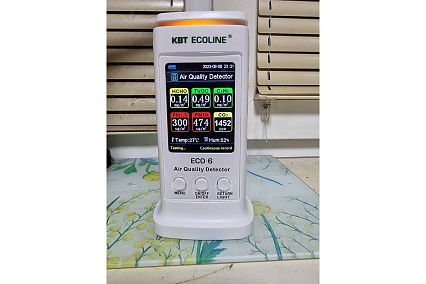 Анализатор воздуха КВТ ECO-6 ECOLINE 79142