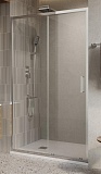 Душевая дверь BelBagno LUCE-BF-1-100-C-Cr 100x195 прозрачная, хром
