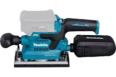 Вибрационная шлифмашина Makita LXT, BL, 18 В, XPT, 93x228 мм, 4000-12000 об/мин, ампл. 2.0 мм, 1.5 кг, кор., пылесборник, зажим, без аккум. и ЗУ DBO380Z