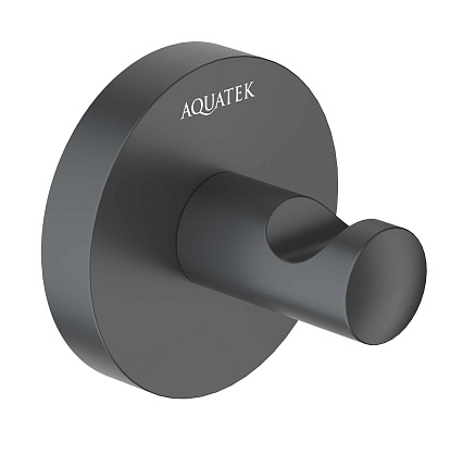 Крючок Aquatek Оберон AQ4201MB черный матовый