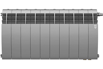 Радиатор Royal Thermo BiLiner 350/Silver Satin VDR - 10 секций НС-1309716