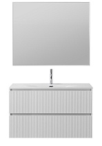 Мебель для ванной BelBagno Uno-Mini 100 см Bianco Opaco