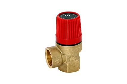 Клапан предохранительный Uni-Fitt ВВ 1/2", 2,5 бар 240G2520