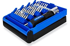 Отвертка универсальная со сменными вставками Vertextools 33шт 0061-33