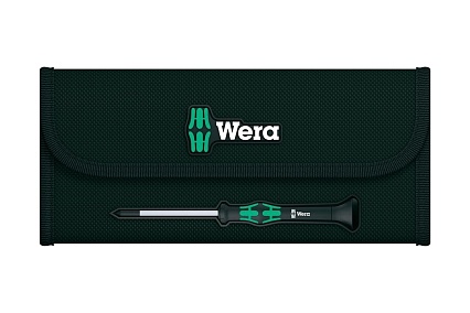 Набор прецизионных отверток WERA Kraftform Micro, 12 предметов, WE-073675