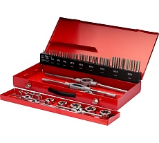 Набор метчиков и плашек RUKO M3-M20 мм HSSE-Co5 54пр 245040E