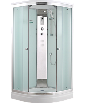 Душевая кабина Timo Comfort T-8809 90x90, c г/м, прозрачные стекла (Clean Glass), хром