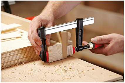 Струбцина BESSEY чугунная 500/120, 5.5 кН, 2К ручка BE-TPN50S12BE-2K
