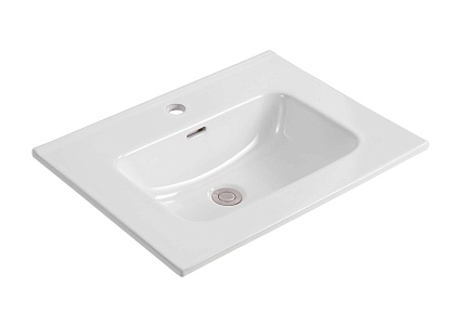 Тумба с раковиной Aquatek Вега 60 см AQ77060-LG серый туман