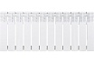 Биметаллический радиатор Primoclima Bimetallic Standart 350x80, 12 секций PCS35080BM12