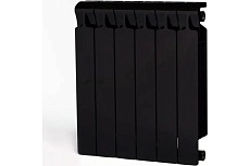 Радиатор Rifar Monolit 500x6 секций НП левый MVL Антрацит RM5006 MVL 9005