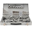 Набор метчиков и плашек H-Tools M3-M12 HSS-G 45пр 08331030