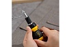 Двухсторонняя отвертка Deli с трещоткой, PH2+SL6 DL626010 (Cr-V, регулируемая длина 110-150мм, диаметр хвостовика 6мм) 98381