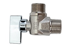 Шаровой кран ELSEN угловой, для стиральных машин, 1/2&quot;, 1/2&quot;, НН EV90.1212