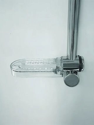Душевая кабина WeltWasser WW500 WERRA XL 801 80x80 хром, прозрачное 10000014042