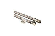 Подводка для воды ТР-сантехника Гигант, нержавеющая сталь, 40 см, в/н 1/2 26474