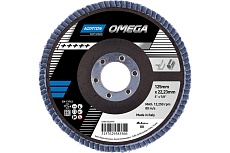 Круг лепестковый Omega 125x22 мм, P80, цирконий NORTON 78072716284