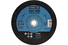 Круг отрезной по металлу Expert (230х3х22.2 мм; A46TBF) FerrLine 7278