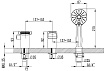 Смеситель на борт ванны Lemark Shift LM4345C