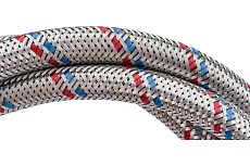 Подводка для воды СТМ сталь 1/2&quot;, гайка-гайка, 150 cм CWFHF150