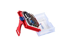Набор вставок бит 1/4, TORX, HEX, PZ, PH, SLOT, 33 предмета Мастак 058-10033C