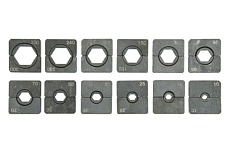 Комплект матриц шестигранных (10-300 мм, 12 шт.) для ПГ-300 SHTOK 12054
