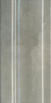 Плинтус Kerama Marazzi Стеллине серый 10х20 см, FMD022