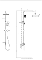 Душевая стойка Rush Bella BL4535-112