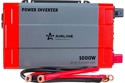 Инвертор Airline 12В-220В, 1000 Вт API-1000-07