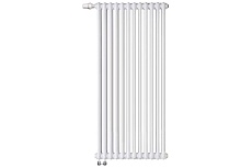 Радиатор Arbonia 3180 8 секций, подключение № 69, верхний встроенный термовентиль, 1/2 RAL9016