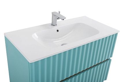 Тумба с раковиной Art&Max Elegant 90 см, LED подсветка