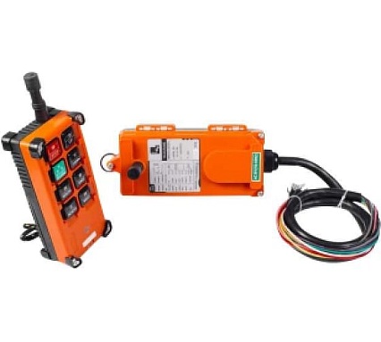 Комплект радиоуправления GEARSEN f21-e1b 380 В, 6 кнопок GRCP 6-380
