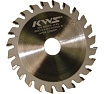 Диск пильный подрезной KWS 120*22*3.0-4.0*24T W K5 02050-120223040024W