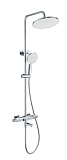 Душевая стойка Wonzon&Woghand Neo WW-B3046-A1-CR термостат, хром