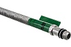 Подводка для смесителя из нержавеющей гофрированной трубы Lavita HF-C400L 1/2хМ10, гайка-штуцер