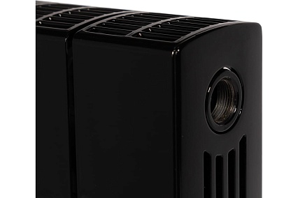 Радиатор Rifar SUPReMO 500x12 секц НП прав VR Антрацит RIFAR S500-12 VR 9005