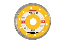 Диск алмазный отрезной ультратонкий (125x22.2x1.4x10 мм) Kranz KR-90-0141
