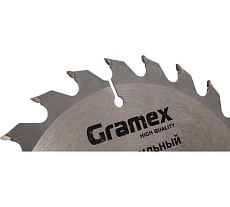 Диск пильный по дереву 160х22.23/20 мм, 24Т Gramex 015271