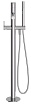 Напольный смеситель Cezares Leaf LEAF-VDP-L-01 с душем, хром