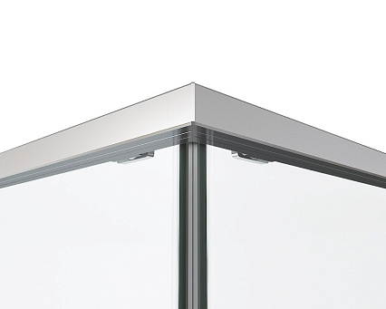 Душевой уголок Vincea Ultima VSS-7UL9010CLGM 90x100 вороненая сталь, прозрачное