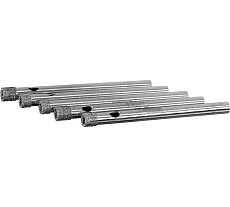 Коронка алмазная по стеклу и керамике 5 мм, 5 шт Diamond Industrial DIDCBC005