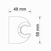 Держатель для душа WasserKRAFT A009