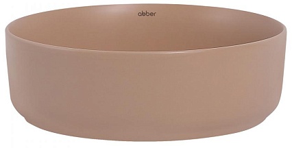 Раковина Abber Bequem AC2108MBB 36 см матовый бежевый