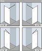 Душевая перегородка Kermi Cada Xs 785-810/2000 CKTWF08020VPK